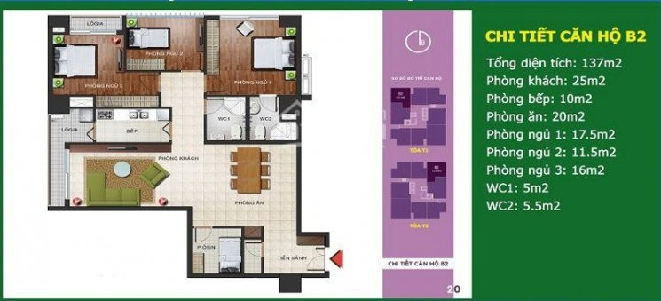 Siêu Rẻ Bán Gấp Căn 3 Phòng Ngủ 138m2 285 Tr/m2 Full Nội Thất Cao Cấp Xách Vali Vào ở 0988468135 7