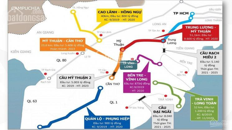 Sổ đỏ Trao Tay Chỉ 850 Triệu/nền Tại Tp Vĩnh Long, Thanh Toán Trả Góp 6 Tháng Nhận Nền, 0938595337 5