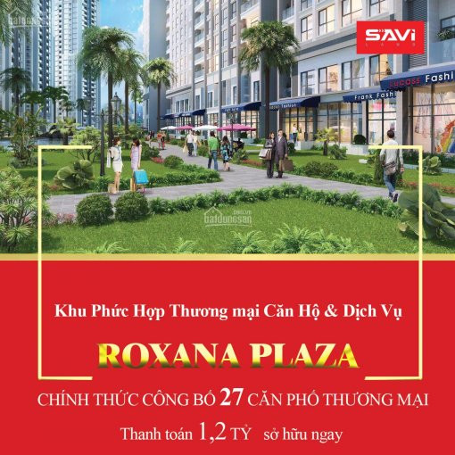 Sự Lựa Chọn Hoàn Hảo Cho 1 Căn Shophouse Ngay Căn Hộ Roxana Plaza Chỉ 1ty2 Sở Hữu Ngay Căn 85m2 3