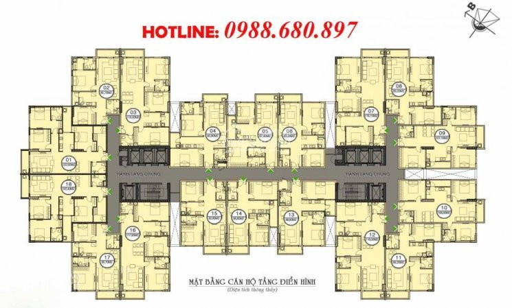 Suất Ngoại Giao Chung Cư Thanh Xuân Complex Nhận Nhà ở Ngay Chỉ Với 50%, 2 Phòng Ngủ 828m2 2