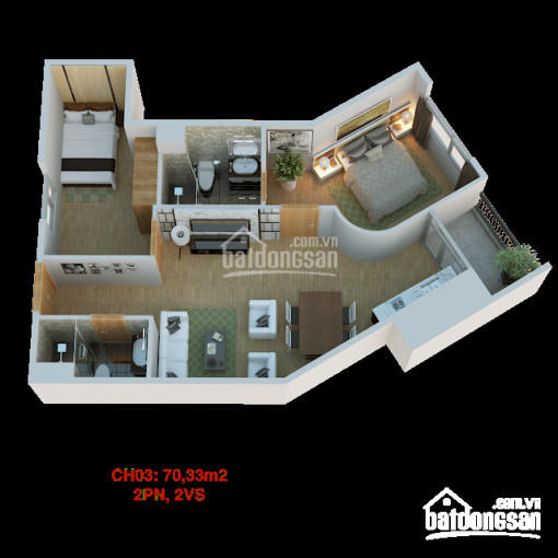 Tiện Nghi đầy đủ Chỉ Với 13 Tỷ Khi Sở Hữu Căn Hộ Tháp Doanh Nhân Số 1 đường Thanh Bình Hà đông 1