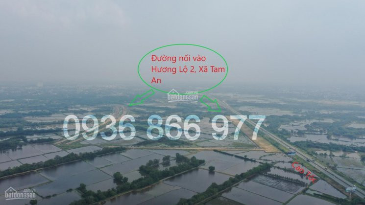 Tôi Cần Bán Mãnh đất 4000m2 Lô Gốc 2 Mặt Tiền đường Lớn Tại Xã Tam An 1