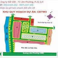 Chính Chủ Cần Bán Nhanh Lô đất Quận 9, Dự án Mẫu Giáo Tw 3, Phường Phú Hữu, Dt 6x25m, Giá 47tr/m2