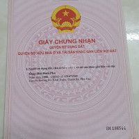 Sổ đỏ Chính Chủ Cần Bán Mảnh đất Phù Hợp Anh/chị Em Công Nhân