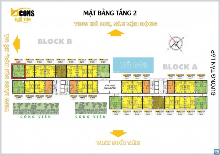 Bán Căn Góc Bcons Suối Tiên, 576m2, View Hồ đá, Làm Full Nội Thất 200tr, Giá 2070 Tỷ 1