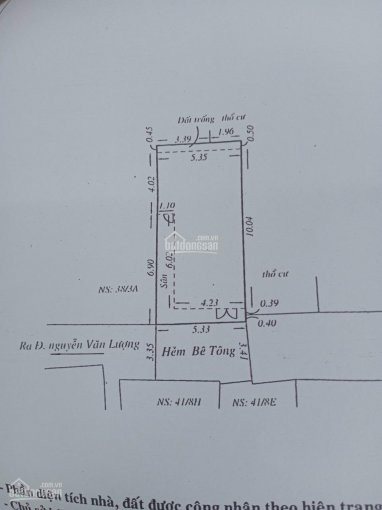 Bán Căn Nhà Cấp 4 Chính Chủ Nguyễn Văn Lượng, P16, Gò Vấp Dt 61m2 Chỉ 3,95 Tỷ 3