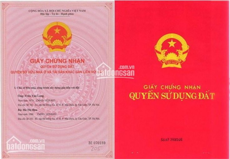 Bán đất đấu Giá - Sổ đỏ Chính Chủ 1