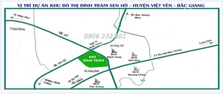 Bán đất Nền Kđt đình Trám - Sen Hồ Việt Yên, Giá đầu Tư Chỉ Hơn 500tr, Vị Trí đẹp Nhất 0982285526 3