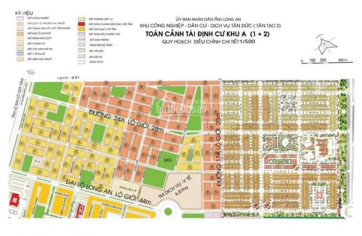 Bản đồ khu dân cư Tân Đức ở đâu? (Where is the map of Tân Đức residential area?)