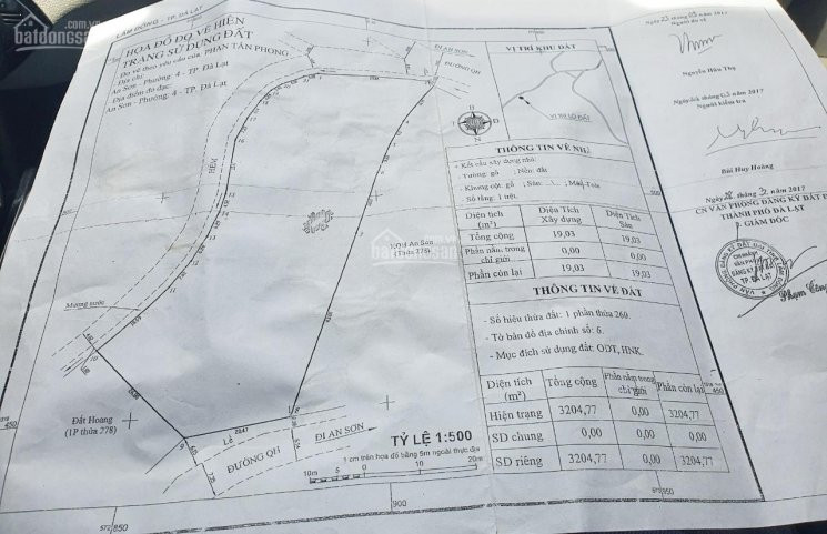 Bán Lô đất Khu Công Viên An Sơn, P4, Tp đà Lạt 2