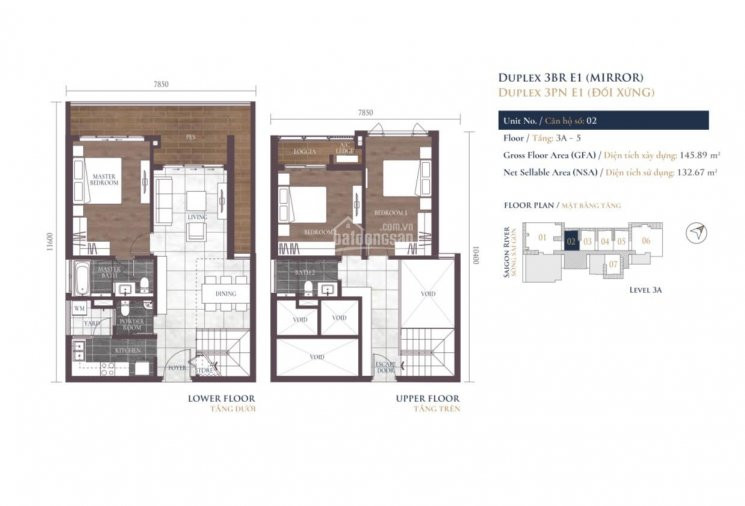 Căn Sân Vườn Duplex Sky Garden Loft Dt: 146m2 Tòa Altaz, Feliz En Vista, Giá 87 Tỷ Lh: 0931356879 3