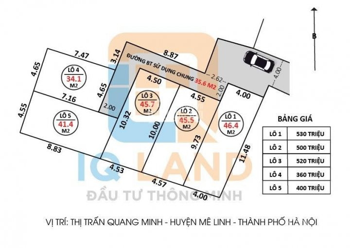 Chỉ Từ 360 Triệu Sở Hữu Ngay Lô đất Tại Tổ 9 Thị Trấn Quang Minh-mê Linh-hà Nội Lh: 0877652019 1