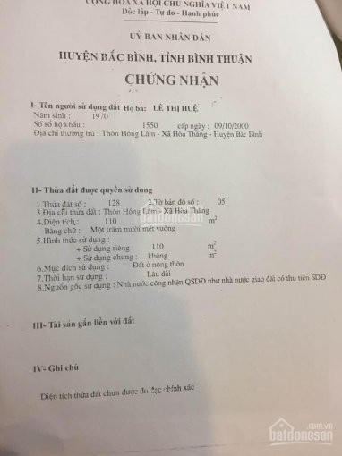 Chính Chủ Bán Nhanh 200m2 đất Thổ Cư, Góc 2 Mặt Tiền Bàu Trắng - Bầu Sen 2