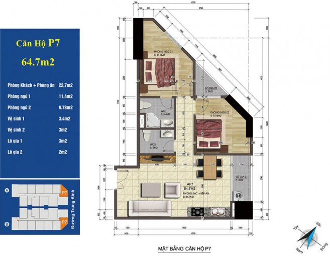 Chính Chủ Bán Nhanh Các Suất Ngoại Giao Tầng đẹp 11, 12, 16 Chung Cư Central Field 219 Trung Kính, Giá 26tr/m2 7