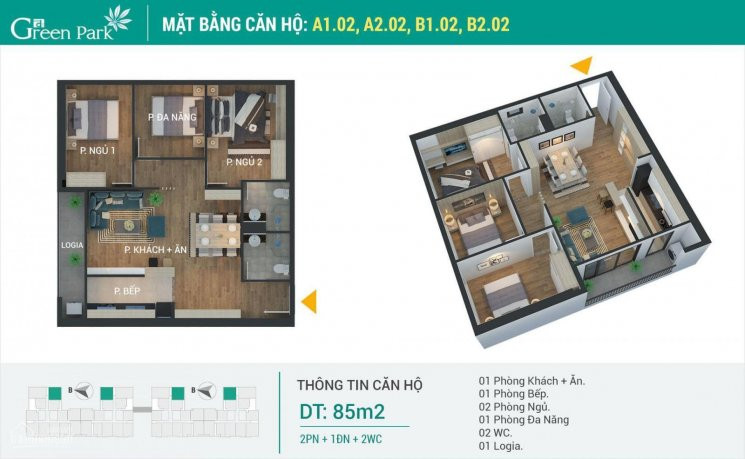 Chính Chủ Bán Nhanh Căn 3pn 85m2 Căn Góc Cách đường Giải Phóng 200m, Full Nội Thất, Chiết Khấu 4,5 %, Hỗ Trợ Ls 0% 2