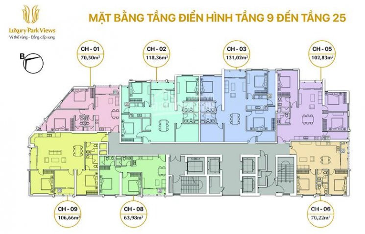 Chính Chủ Bán Nhanh Căn Góc 3pn Tầng Siêu đẹp View Trực Diện Cv Cầu Giấy, 106m2, Nội Thất Châu âu Lh 0971389500 6