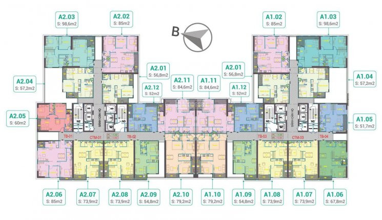 Chính Chủ Bán Nhanh Căn Hộ 3 Phòng Ngủ Diện Tích 79m2, Giá 1,76 Tỷ Nhìn Hồ Linh đàm Chung Cư Phương đông Green Park 1