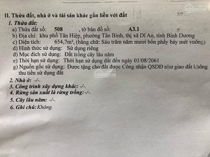 Chính Chủ Bán Nhanh đất 654m2 (ngang 9m) Gần Chợ Phú An, Xây Nhà Rất Ok Giá Lại Rẻ Lh 0988816700 3