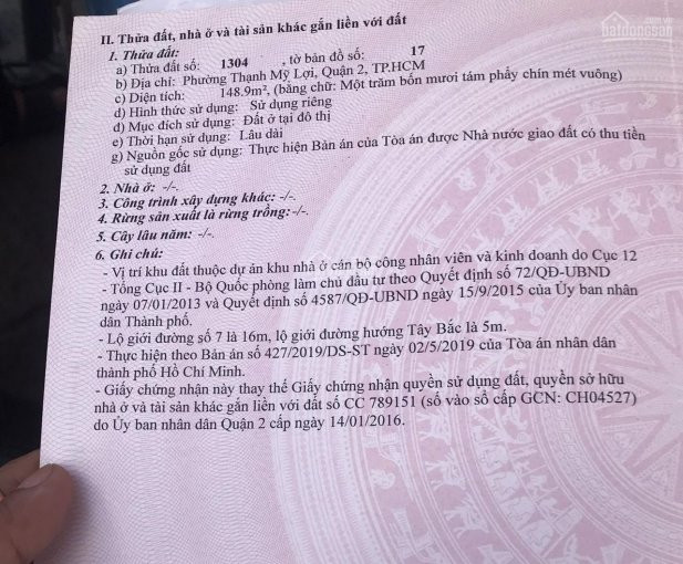 Chính Chủ Bán Nhanh đất Lô Góc 2mt Khu đường đồng Văn Cống, Pthạnh Mỹ Lợi, Q2 - Bên Cạnh Chung Cư Crb 150m2 đất 8