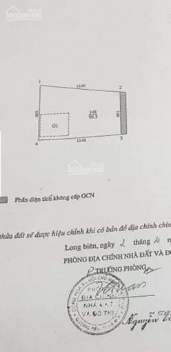 Chính Chủ Bán Nhanh đất Mặt Phố Hoàng Như Tiếp Long Biên Vỉa Hè Kinh Doanh Xầm Uất 100m2 Mt 7m Giá Chỉ 14,3 Tỷ 2