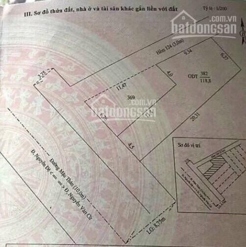 Chính Chủ Bán Nhanh đất Mặt Tiền Mậu Thân Nối Dài Lò Nhôm , 2 Mt 1