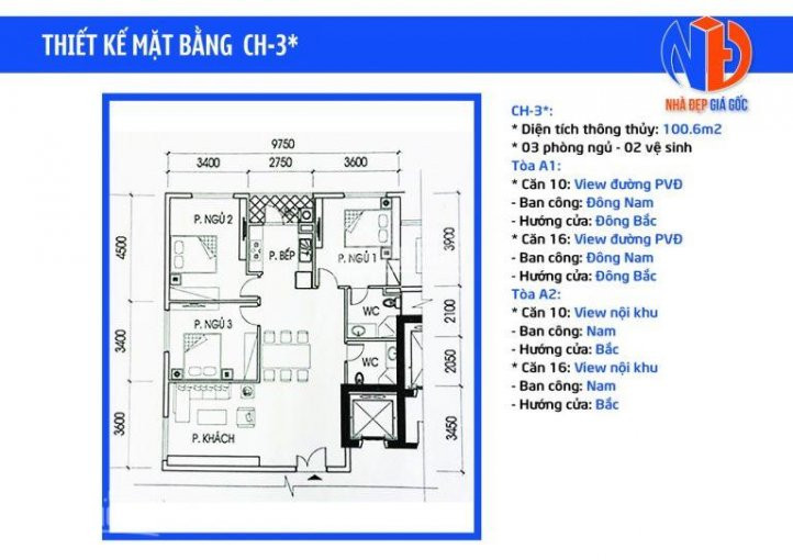 Chính Chủ Bán Nhanh Gấp Chcc 3pn, View đẹp B - 2516 (92m2) Tại Ia20 Ciputra Giá Chỉ 20tr/m2 Lh: 0919130482 2