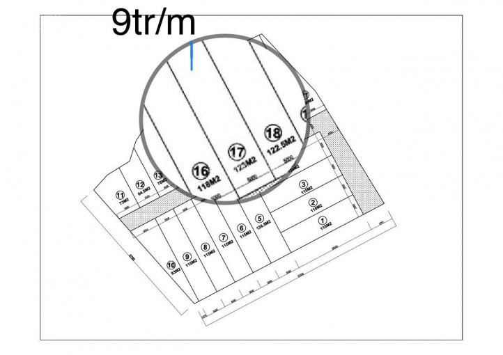 Chính Chủ Bán Nhanh Lô đất 123m2, Mt 5m Nở Hậu Thôn Vân Lôi, Bình Yên, Thạch Thất, Giá 1,1 Tỷ 3