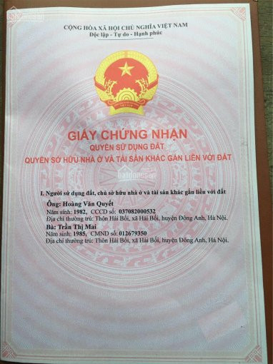 Chính Chủ Bán Nhanh Lô đất đẹp Nhất Xóm 2 Diện Tích 675m2, Mặt Tiền 5m, đường 5m, Gần đường Bìa Làng 15m 1