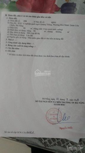 Chính Chủ Bán Nhanh Lô đất Mặt Tiền đường Mộc Bài 8, Hòa Minh, Giá Có Thương Lượng Mạnh Cho Người Mua Nhanh 2