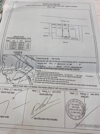 Chính Chủ Bán Nhanh Lô đất Mặt Tiền đường Số 12, Tam Phước, Giá Chỉ 570 - Triệu 5