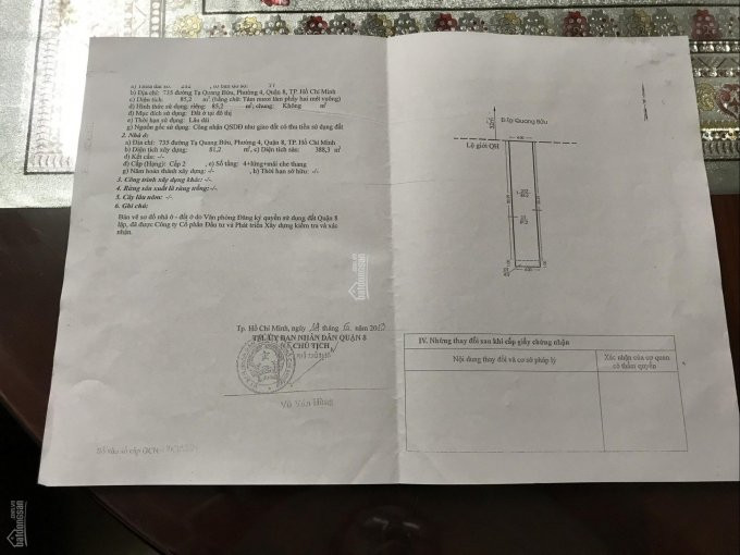 Chính Chủ Bán Nhanh Nhà Mặt Tiền đường 32m Tạ Quang Bửu, Quận 8 1