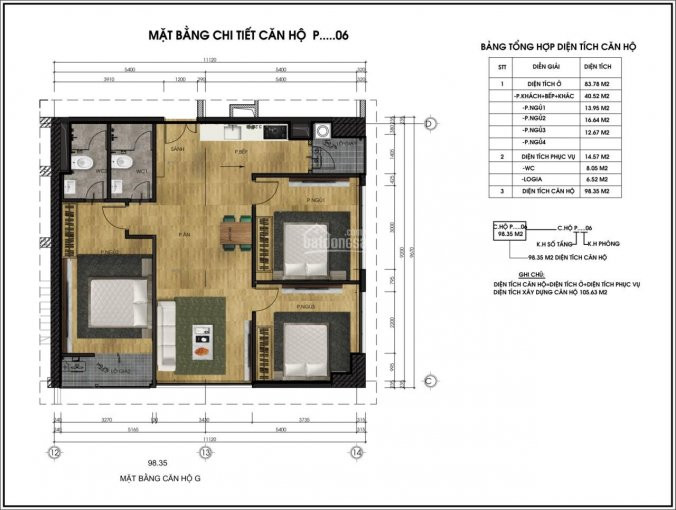 Chính Chủ Bán Nhanh Nhanh Căn 3pn View Sân Vận động Mỹ đình Ct5-6 Lê đức Thọ Với Giá 29tr/m2lh 0978900401 3