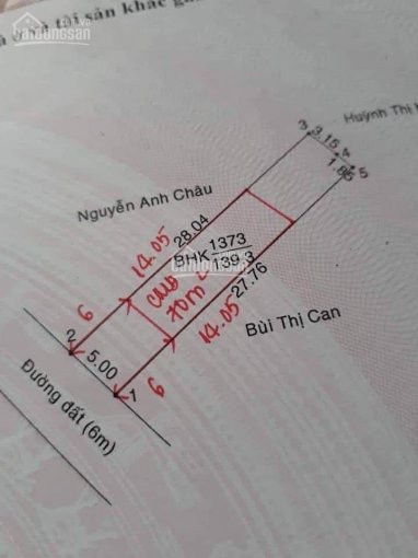 Chính Chủ Cần Bán Lô đất Gần Trường đại Học Quốc Tế Miền đông, Tái định Cư định Hoà Và Nhà ở Xã Hội 2