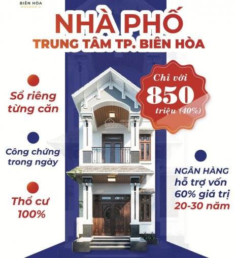 Chính Chủ Cần Bán Nhà 1 Trệt 1 Lầu, Shr, Gía Rẻ, Thổ Cư 100% Vay 70% Tp Biên Hòa 1