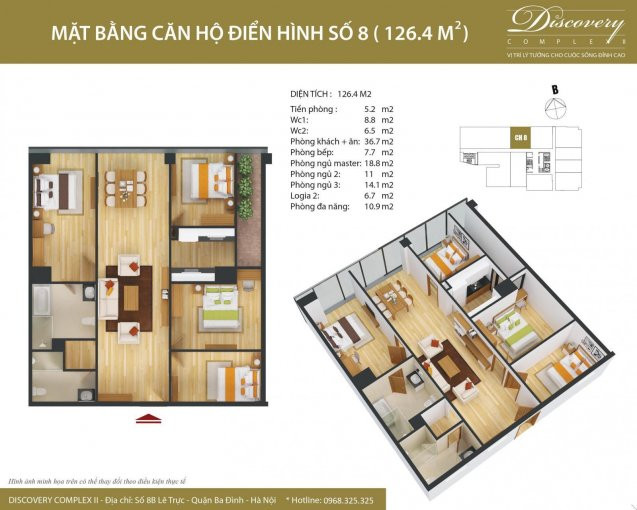 Chính Chủ Cần Bán Siêu Dự án 8b Lê Trực, View Quảng Trường Ba đình, Tòa Nhà Quốc Hội 0968325325 1