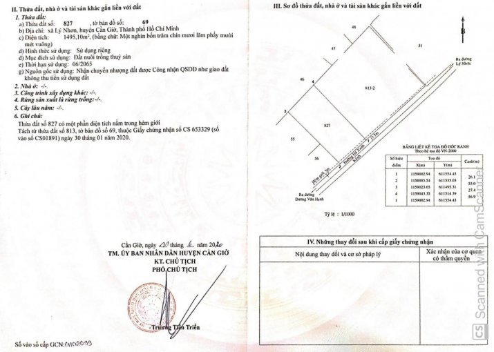 Chính Chủ Cần Ra Gấp Lô đất Lý Nhơn Cần Giờ đối Diện đã Lên Thổ Xây Nhà Yến Chỉ 2tr/m2, Lh: 0933 383 020 1