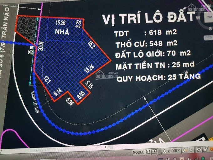 Chính Chủ Cần Tiền Giảm Giá Bán Nhanh Miếng đất Góc 2 Mt Lương đình Của Và Trần Não Quận 2, Dt 548m2 290 Tỷ 2