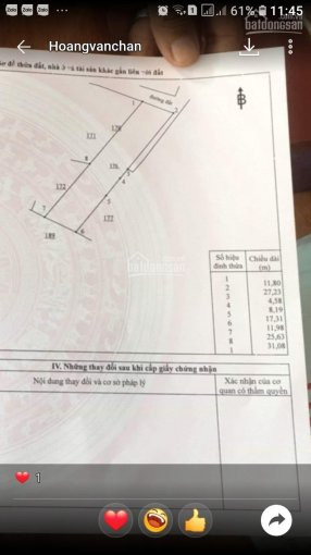 Chính Chủ Cần Tìm Chủ Mới Cho Miếng đất 650m2 Có 50m2 Thổ Cư, 2 Mặt Tiền, Gần Vành đai 3, Lh 0902429778 4