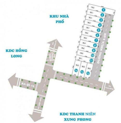 Chính Chủ Cần Vốn Bán Gấp Lô đất Kdc Hồng Long đường Hiệp Bình, Thủ đức, Giá Tốt Chỉ Từ 20tr/m2 Lh 0774048766 2