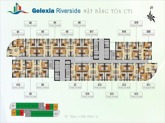 Chính Chủ Cho Thuê Nhanh Căn Chung Cư Gelexia Riverside 885 Tam Trinh, Phường Yên Sở, Giá 5 Triệu/tháng 1