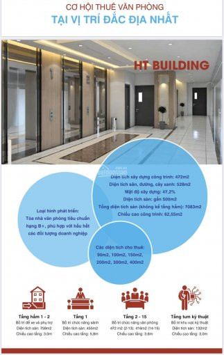 Chính Chủ Cho Thuê Nhanh Văn Phòng Tại Tòa Nhà Ht Building  Duy Tân - Cầu Giấy - Hà Nội, Lh 0943 726639 5