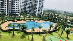 Chính Chủ Cho Thuê Vinhomes Grand Park, 2pn, Dt 59m2, Giá Thuê 5,5 Tr/th, Nội Thất Cơ Bản Bếp Rèm 1