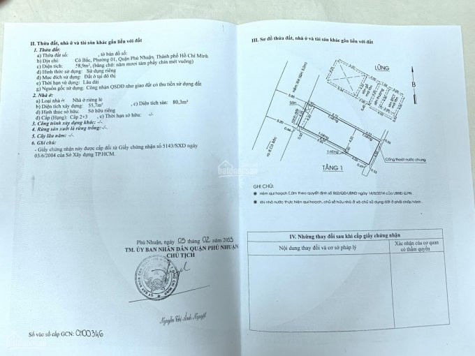 Chủ Nhà Cần Bán Gấp Nhà Khu Chdv, Cô Bắc, Phường 1, Phú Nhuận, Dt: 4,5x12,5m Giá 10,2 Tỷ (tl) 2