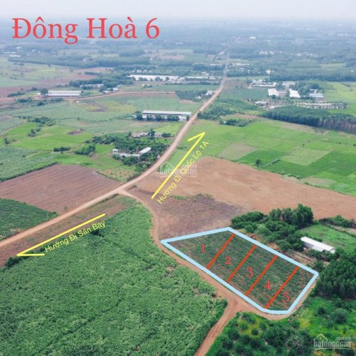 đất đông Hòa, Trảng Bom 1000m2, Mặt Tiền đường Bê Tông, Shr, Ht Vay 5