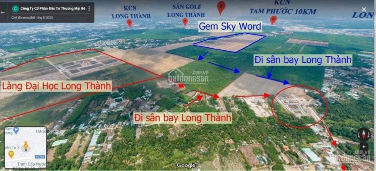 đất Nền Gem Sky World Liền Kề Sân Bay Long Thành Hàng Rẻ Nhất Thị Trường 12tr/m2 Lh: 0937018512 3