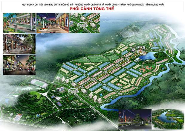 Hạ tầng, quy hoạch của Khu đô thị mới Phú Mỹ - Quảng Ngãi | ảnh 1
