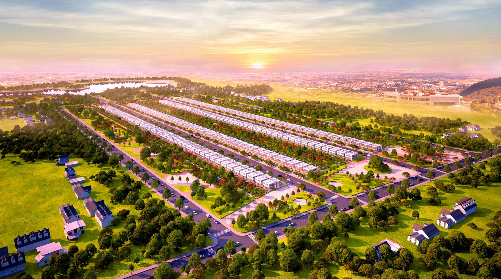 Phối cảnh tổng thể dự án Phú Mỹ Future City