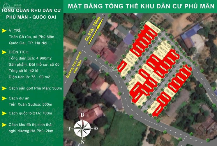 Khu Dân Cư Vị Trí Siêu đẹp Tại Thôn Cổ Rùa, Xã Phú Mãn, Quốc Oai 1