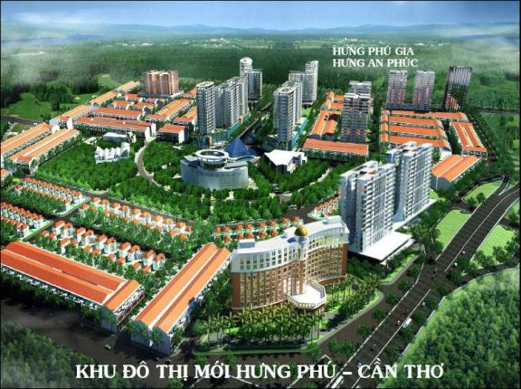 Khu đô thị mới Hưng Phú - Cần Thơ