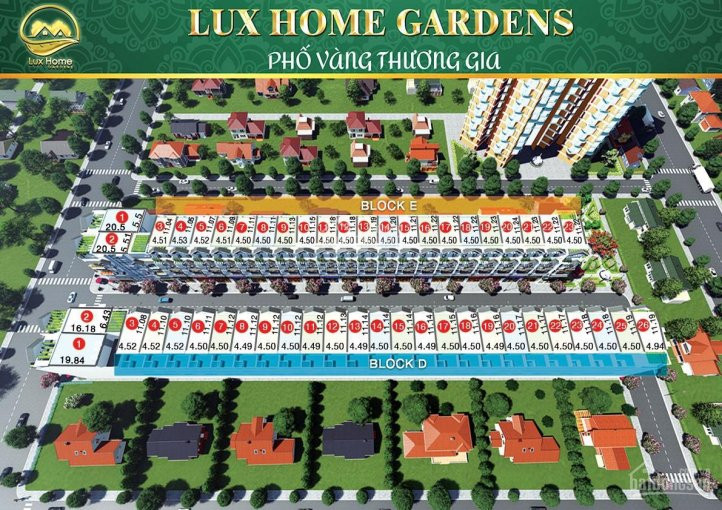 Mở Bán Lux Home Ii, 52 Căn Nhà Phố_shop House,giá Hấp Dẫn, Ck Cao,đã Có Sổ, Thanh Toán Linh Hoạt 2